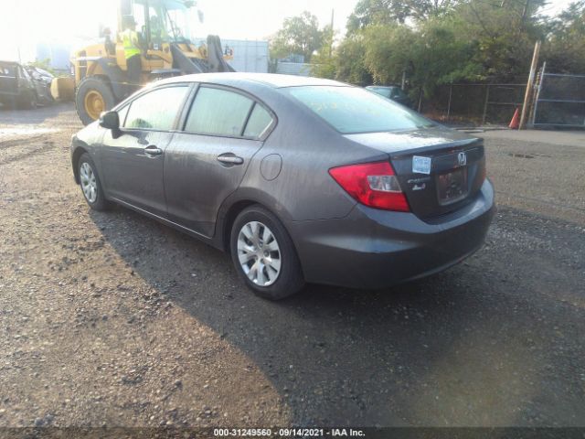 Photo 2 VIN: 2HGFB2F50CH611263 - HONDA CIVIC SDN 