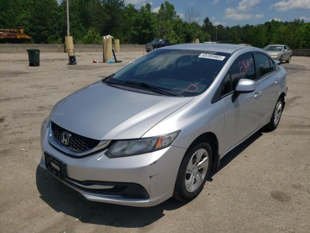 Photo 1 VIN: 2HGFB2F50DH504571 - HONDA CIVIC LX 