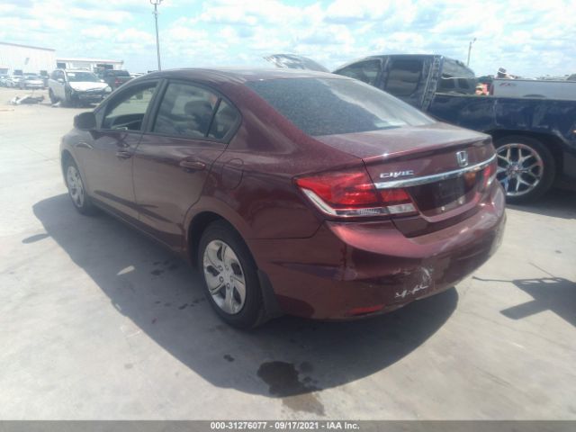 Photo 2 VIN: 2HGFB2F50DH505753 - HONDA CIVIC SDN 