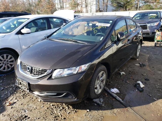 Photo 1 VIN: 2HGFB2F50DH510760 - HONDA CIVIC LX 