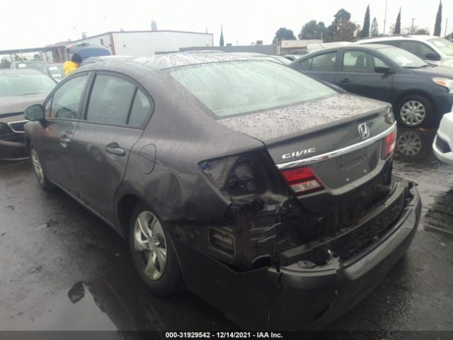 Photo 2 VIN: 2HGFB2F50DH511309 - HONDA CIVIC SDN 