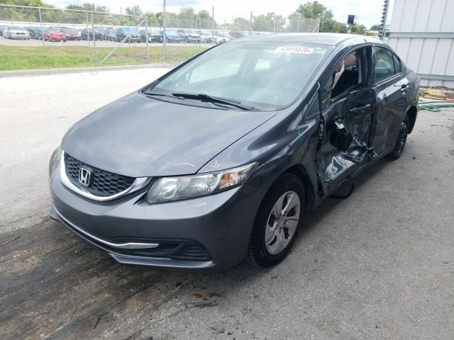 Photo 1 VIN: 2HGFB2F50DH532256 - HONDA CIVIC LX 