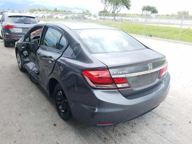 Photo 2 VIN: 2HGFB2F50DH532256 - HONDA CIVIC LX 