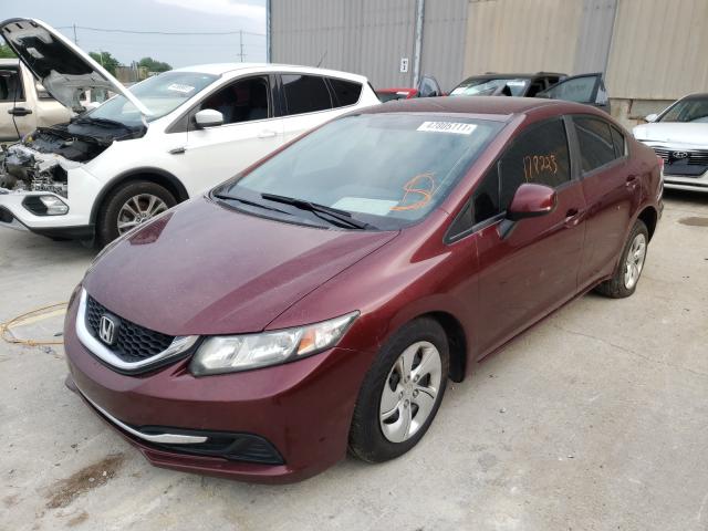 Photo 1 VIN: 2HGFB2F50DH537909 - HONDA CIVIC LX 