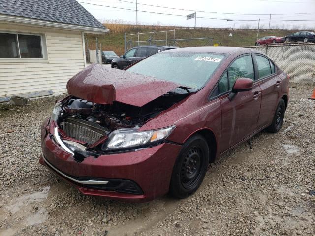 Photo 1 VIN: 2HGFB2F50DH556976 - HONDA CIVIC LX 