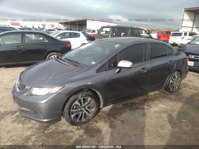 Photo 1 VIN: 2HGFB2F50DH566360 - HONDA CIVIC SDN 