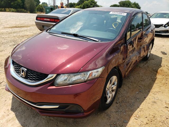 Photo 1 VIN: 2HGFB2F50DH586110 - HONDA CIVIC LX 