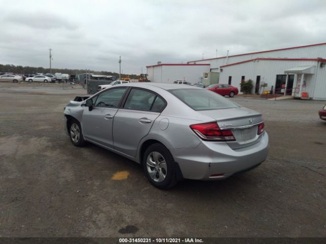 Photo 2 VIN: 2HGFB2F50DH587435 - HONDA CIVIC SDN 