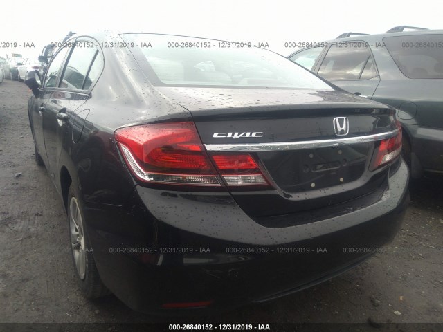 Photo 2 VIN: 2HGFB2F50DH587709 - HONDA CIVIC SDN 