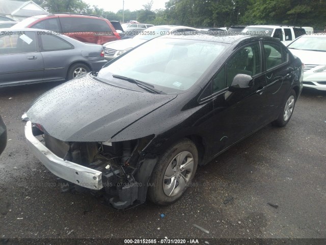 Photo 1 VIN: 2HGFB2F50DH593980 - HONDA CIVIC SDN 