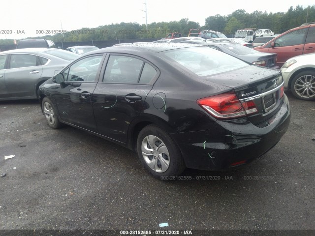 Photo 2 VIN: 2HGFB2F50DH593980 - HONDA CIVIC SDN 