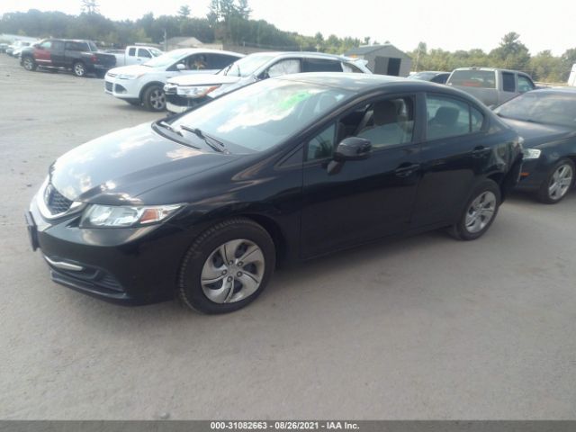 Photo 1 VIN: 2HGFB2F50DH601673 - HONDA CIVIC SDN 