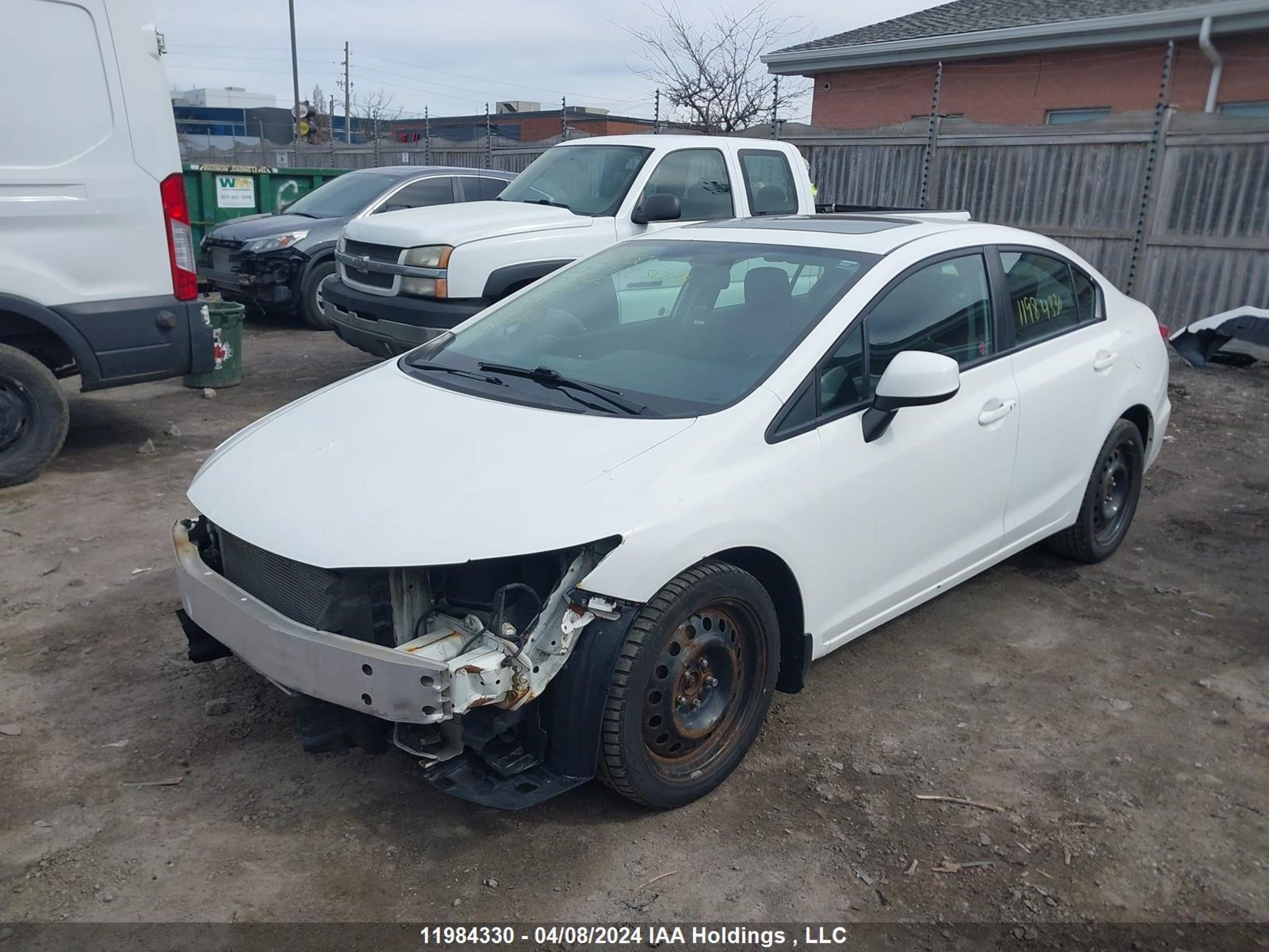 Photo 1 VIN: 2HGFB2F50EH041672 - HONDA CIVIC 