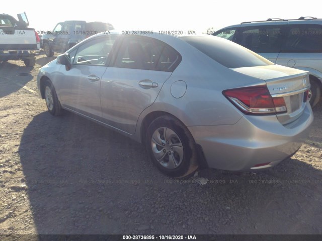 Photo 2 VIN: 2HGFB2F50EH503549 - HONDA CIVIC SEDAN 