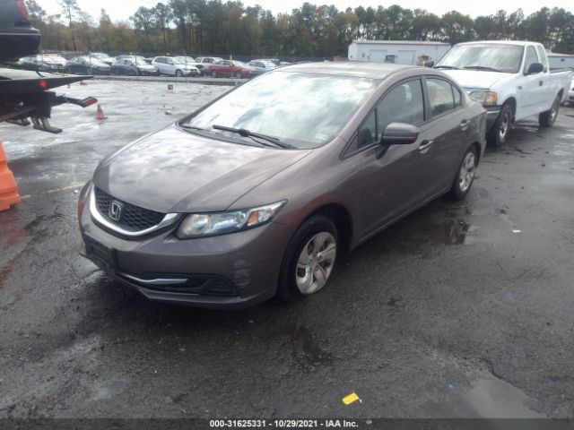 Photo 1 VIN: 2HGFB2F50EH526295 - HONDA CIVIC SEDAN 