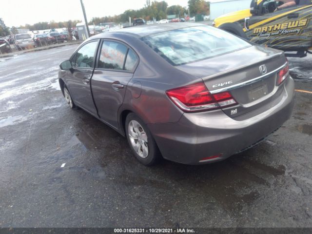 Photo 2 VIN: 2HGFB2F50EH526295 - HONDA CIVIC SEDAN 