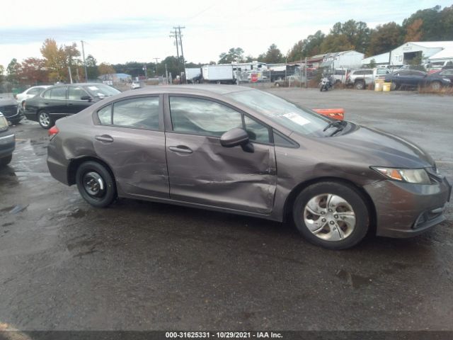 Photo 5 VIN: 2HGFB2F50EH526295 - HONDA CIVIC SEDAN 