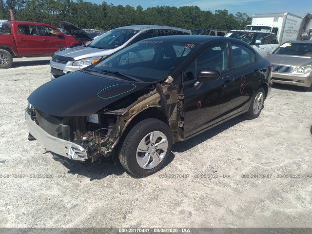 Photo 1 VIN: 2HGFB2F50EH533750 - HONDA CIVIC SEDAN 