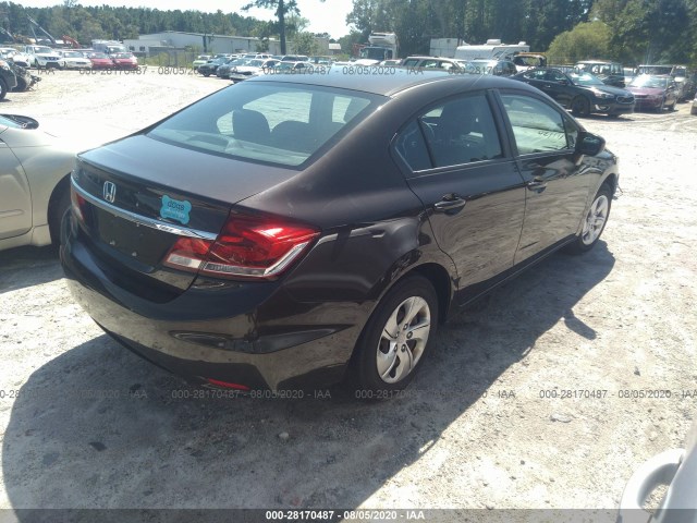 Photo 3 VIN: 2HGFB2F50EH533750 - HONDA CIVIC SEDAN 