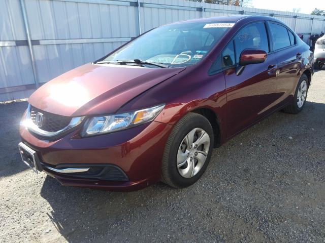 Photo 1 VIN: 2HGFB2F50EH546529 - HONDA CIVIC LX 