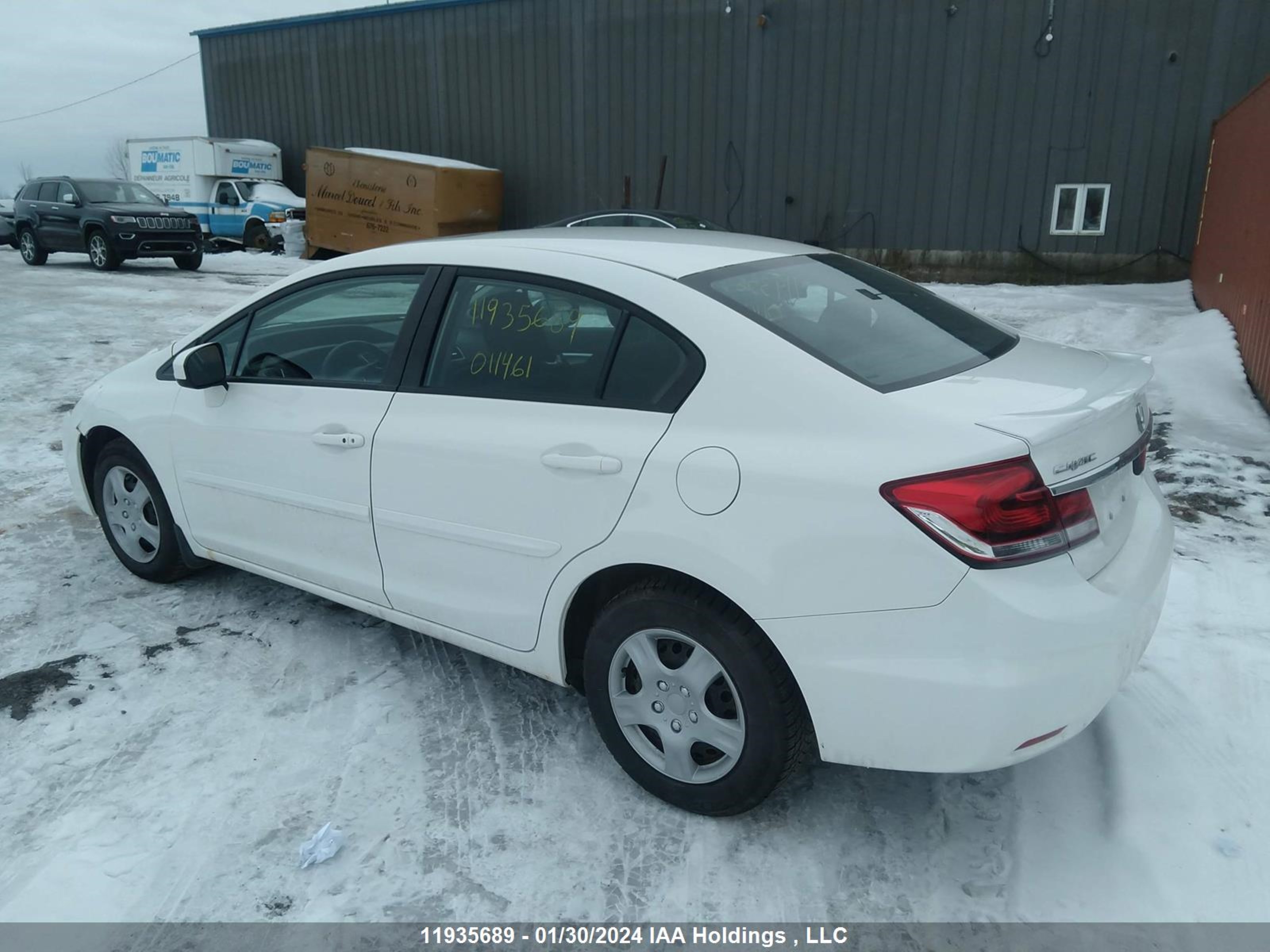 Photo 2 VIN: 2HGFB2F50FH011461 - HONDA CIVIC 