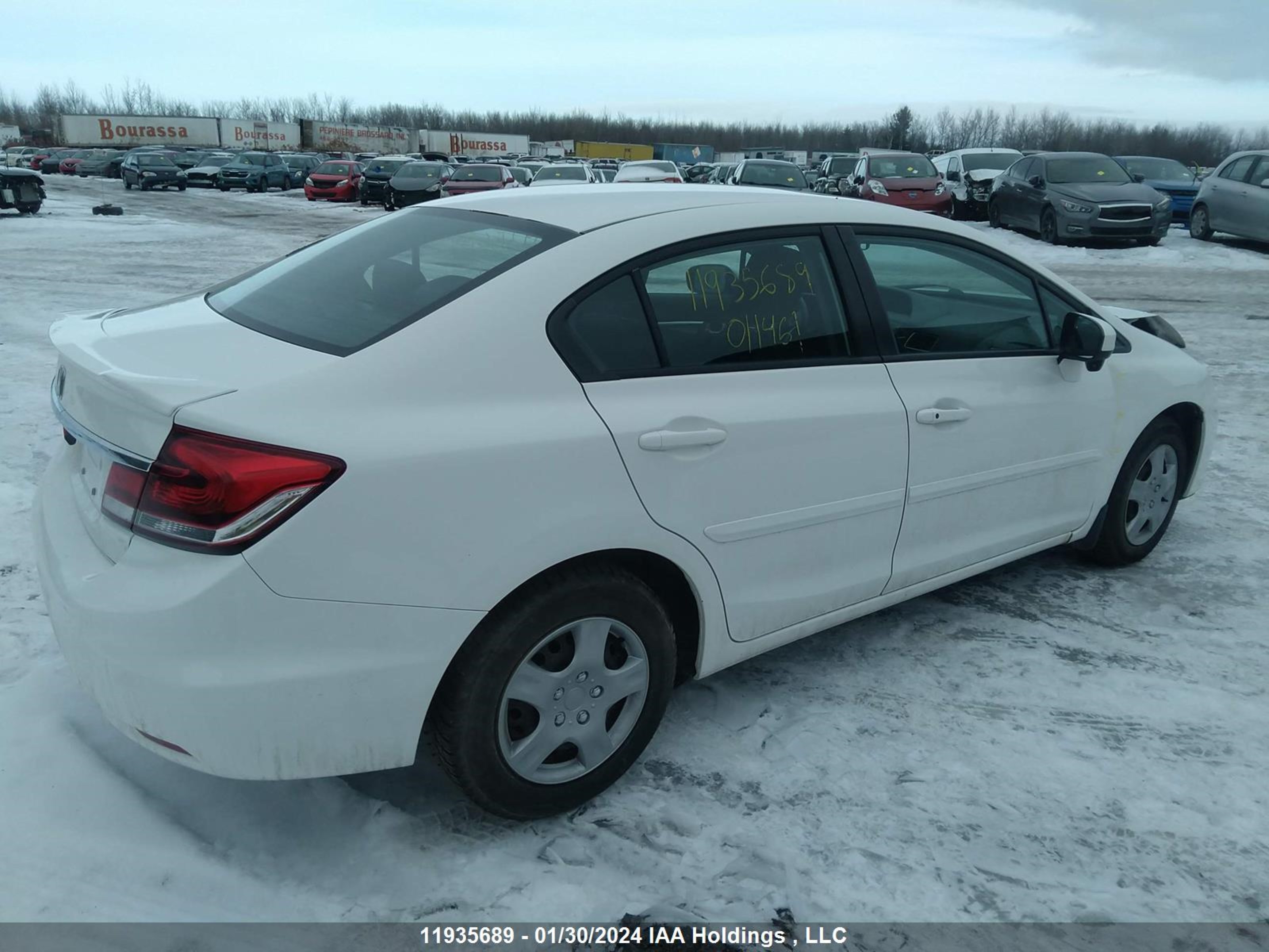 Photo 3 VIN: 2HGFB2F50FH011461 - HONDA CIVIC 