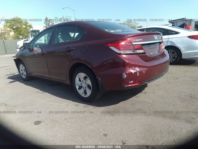 Photo 2 VIN: 2HGFB2F50FH520420 - HONDA CIVIC SEDAN 