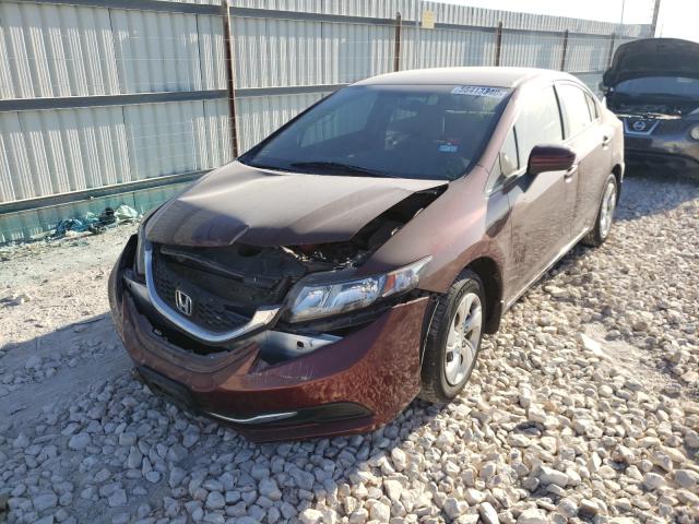 Photo 1 VIN: 2HGFB2F50FH545298 - HONDA CIVIC LX 