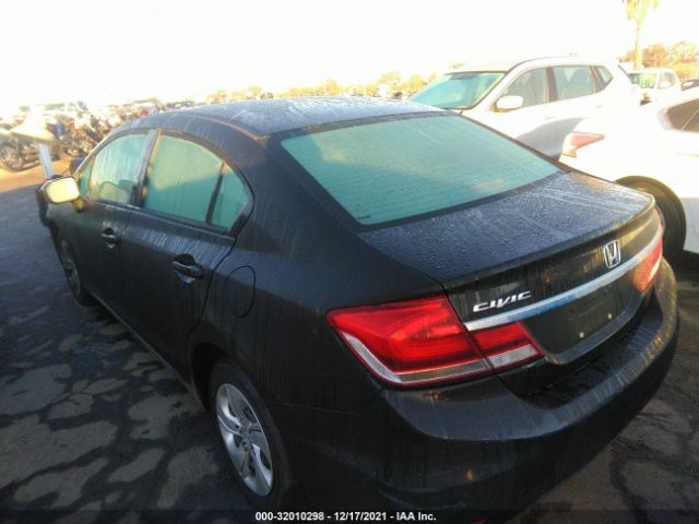 Photo 2 VIN: 2HGFB2F50FH550615 - HONDA CIVIC SEDAN 