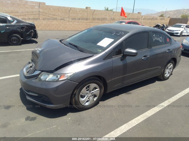 Photo 1 VIN: 2HGFB2F50FH556558 - HONDA CIVIC SEDAN 