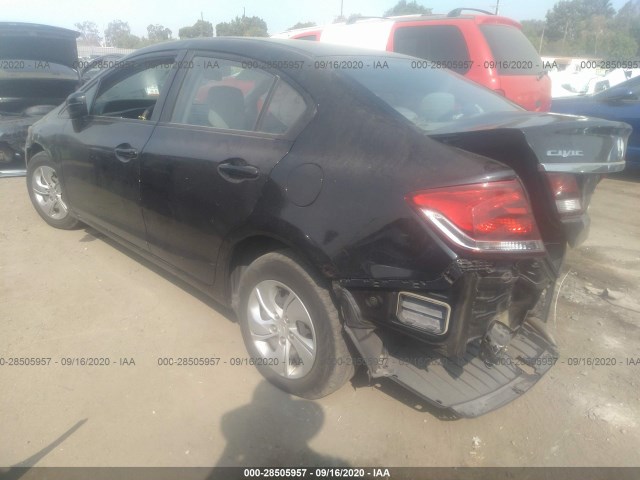 Photo 2 VIN: 2HGFB2F50FH566104 - HONDA CIVIC SEDAN 