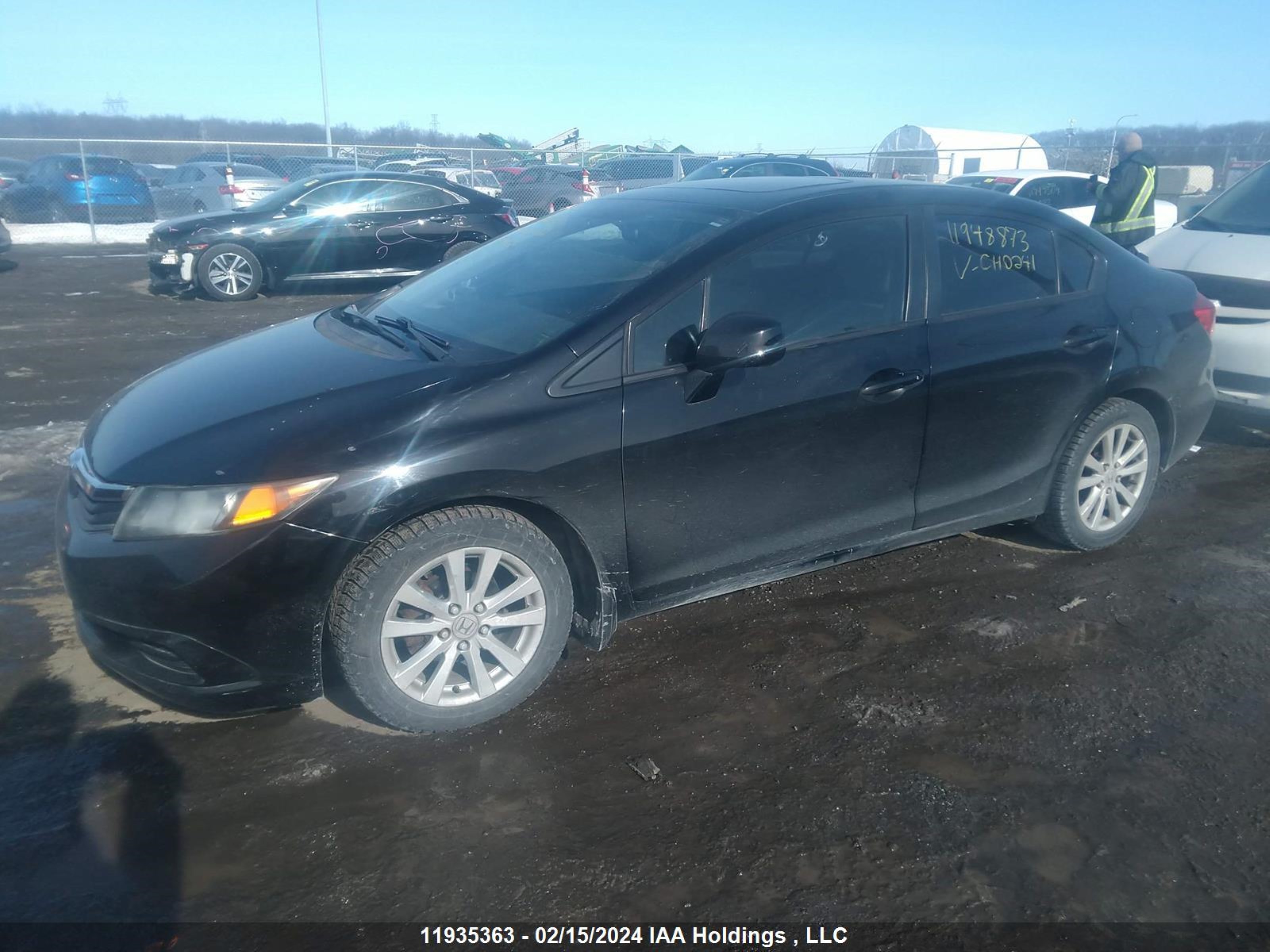 Photo 2 VIN: 2HGFB2F51CH024182 - HONDA CIVIC 