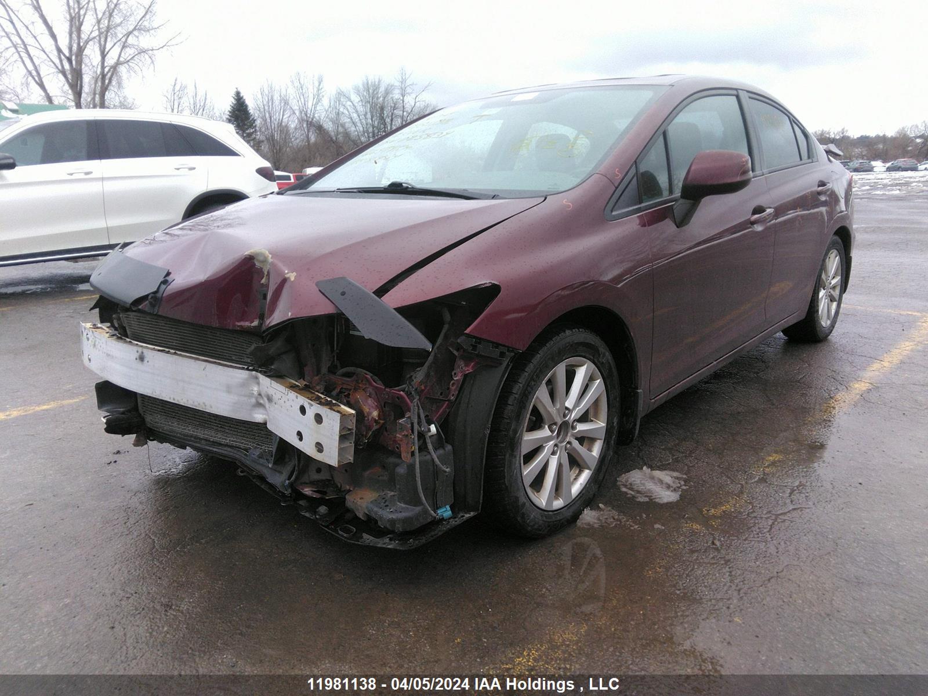 Photo 1 VIN: 2HGFB2F51CH025834 - HONDA CIVIC 