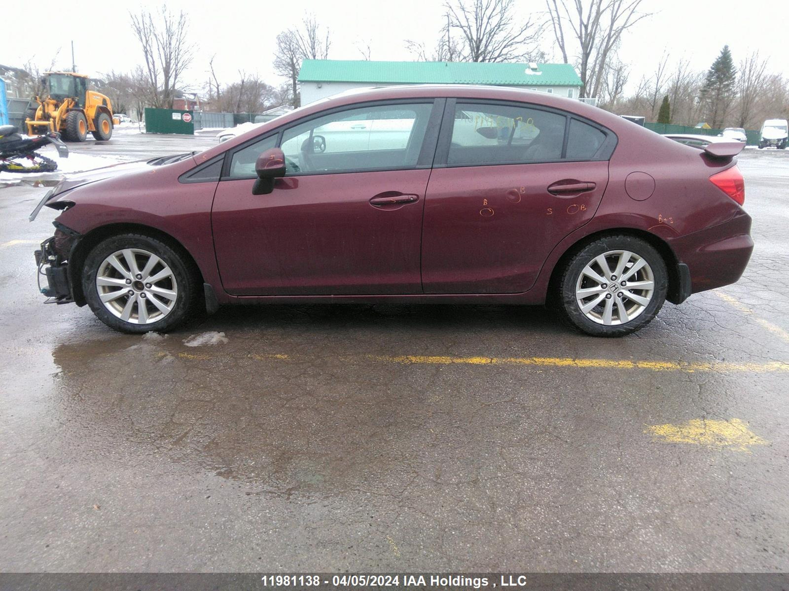 Photo 14 VIN: 2HGFB2F51CH025834 - HONDA CIVIC 