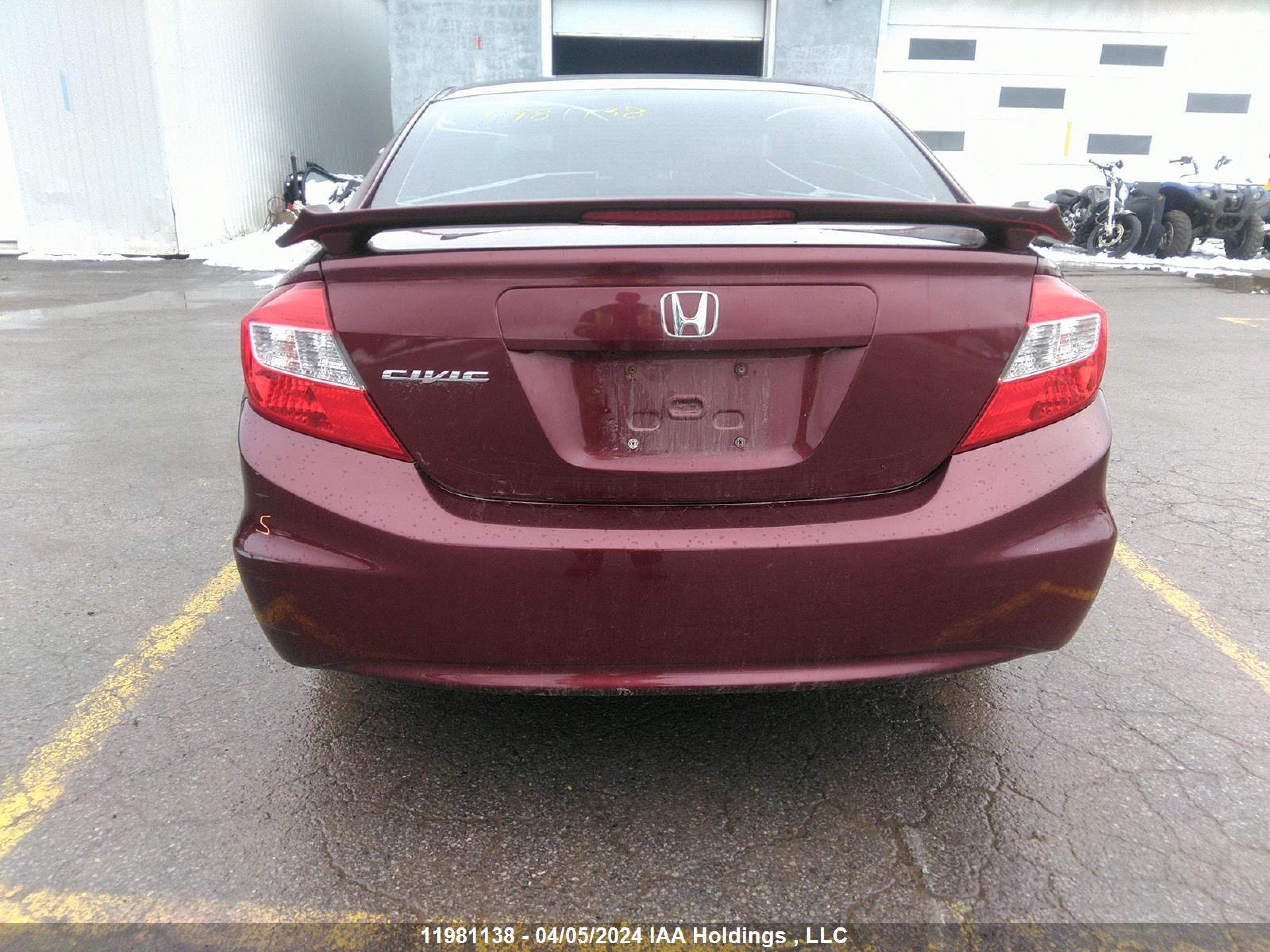 Photo 16 VIN: 2HGFB2F51CH025834 - HONDA CIVIC 