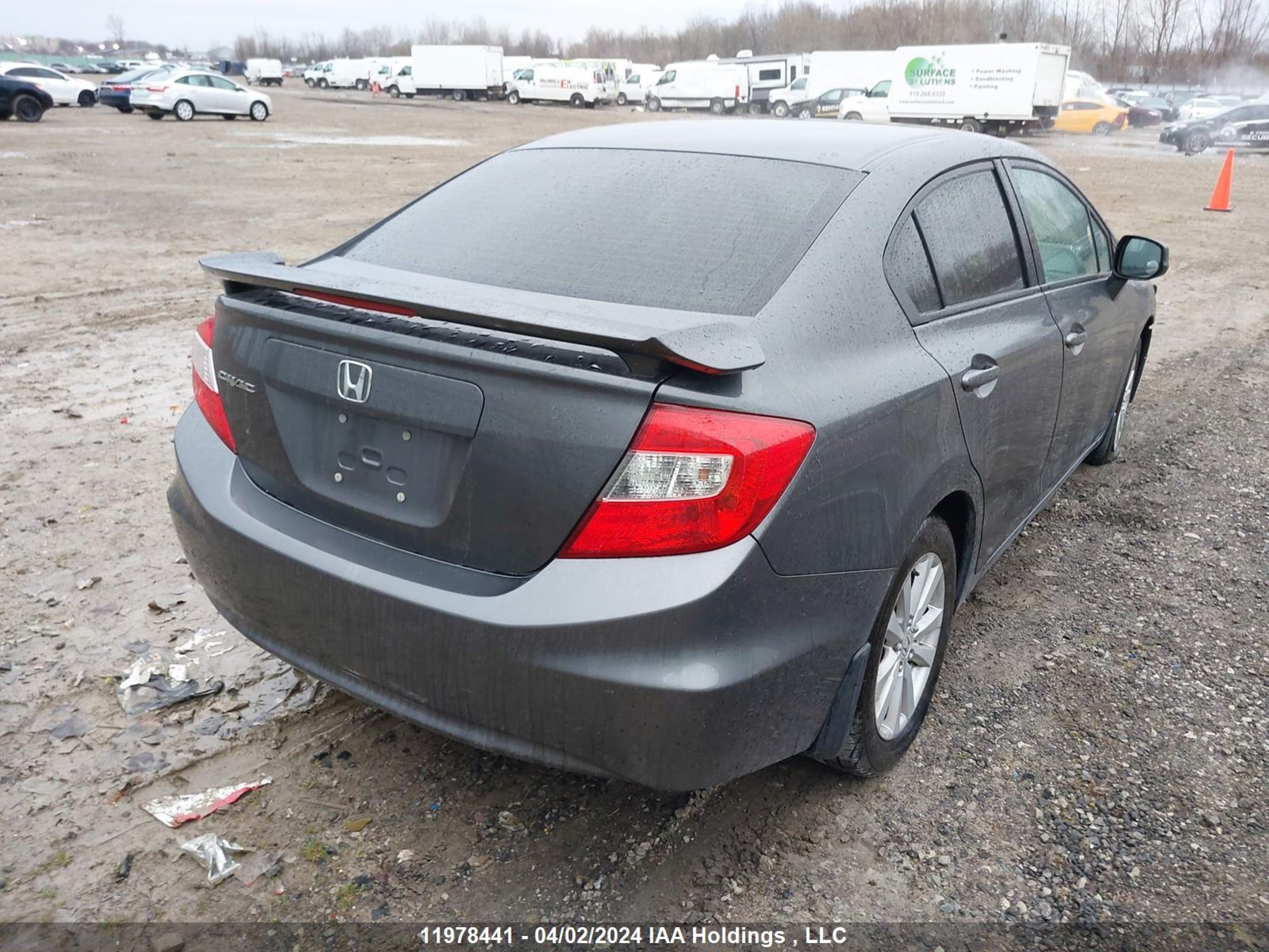 Photo 3 VIN: 2HGFB2F51CH030046 - HONDA CIVIC 