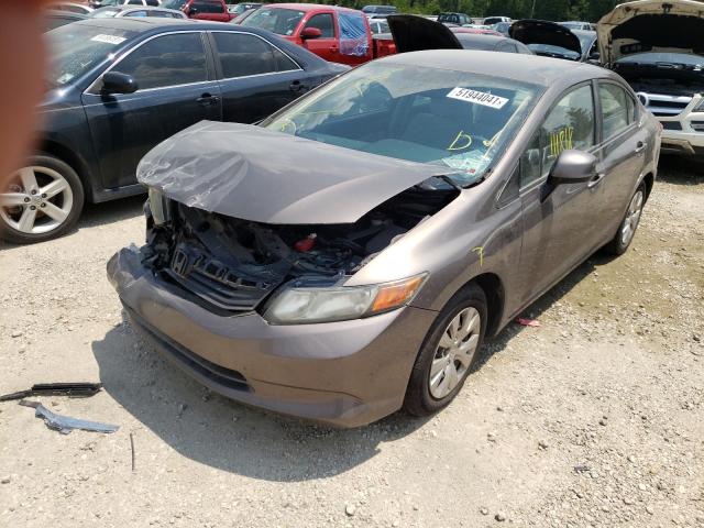 Photo 1 VIN: 2HGFB2F51CH529249 - HONDA CIVIC LX 