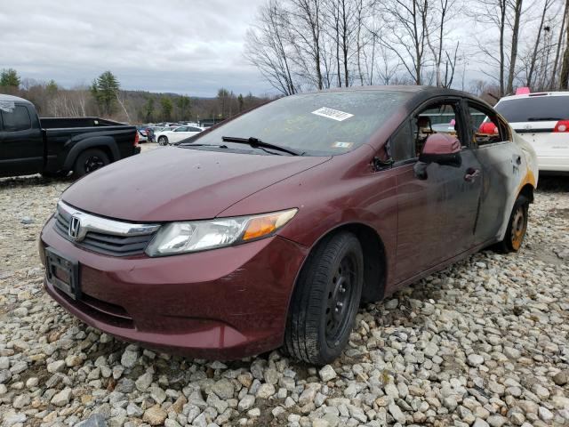 Photo 1 VIN: 2HGFB2F51CH542471 - HONDA CIVIC LX 