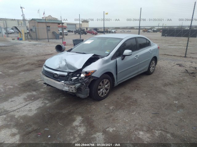 Photo 1 VIN: 2HGFB2F51CH551252 - HONDA CIVIC SDN 