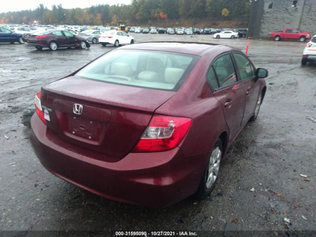 Photo 3 VIN: 2HGFB2F51CH574966 - HONDA CIVIC SDN 