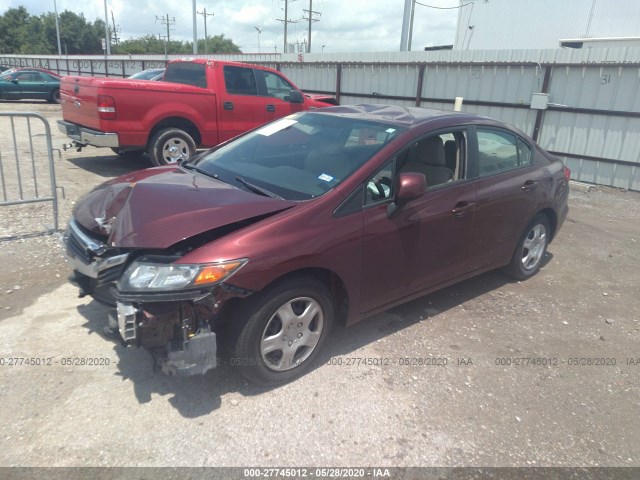 Photo 1 VIN: 2HGFB2F51CH578158 - HONDA CIVIC SDN 