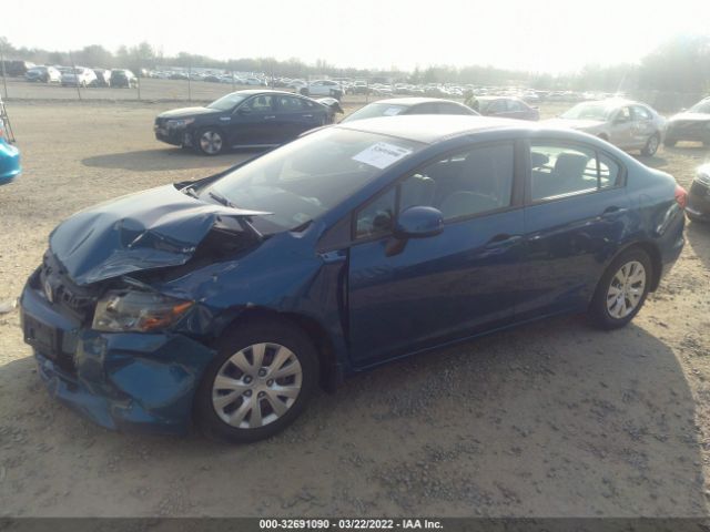 Photo 1 VIN: 2HGFB2F51CH581562 - HONDA CIVIC SDN 