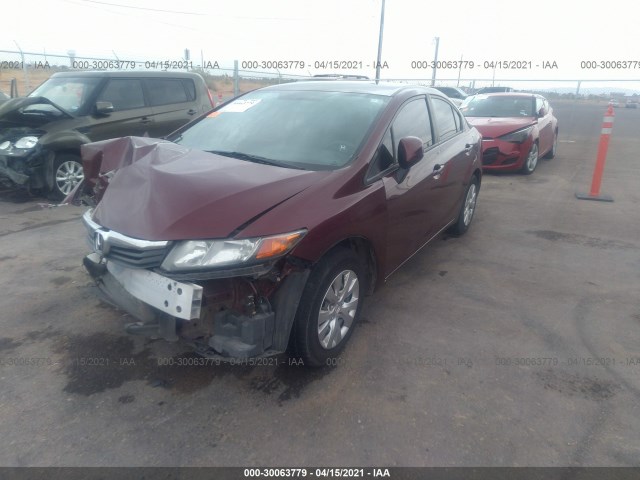 Photo 1 VIN: 2HGFB2F51CH592951 - HONDA CIVIC SDN 