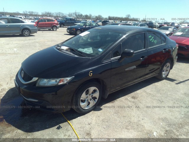 Photo 1 VIN: 2HGFB2F51DH302256 - HONDA CIVIC SDN 