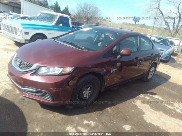 Photo 1 VIN: 2HGFB2F51DH510993 - HONDA CIVIC SDN 