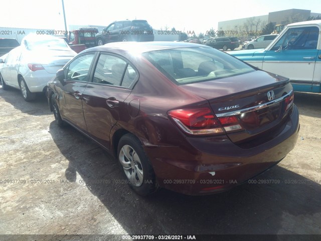 Photo 2 VIN: 2HGFB2F51DH510993 - HONDA CIVIC SDN 