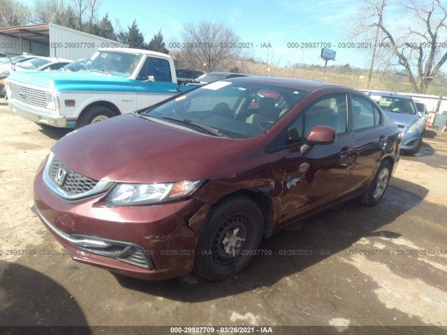 Photo 5 VIN: 2HGFB2F51DH510993 - HONDA CIVIC SDN 