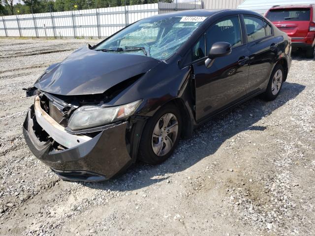 Photo 1 VIN: 2HGFB2F51DH554606 - HONDA CIVIC LX 