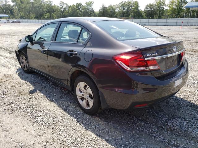 Photo 2 VIN: 2HGFB2F51DH554606 - HONDA CIVIC LX 