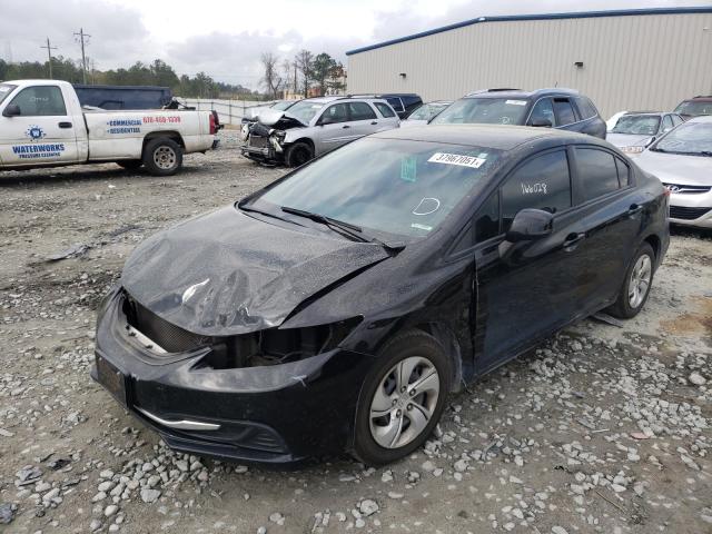 Photo 1 VIN: 2HGFB2F51DH563841 - HONDA CIVIC LX 